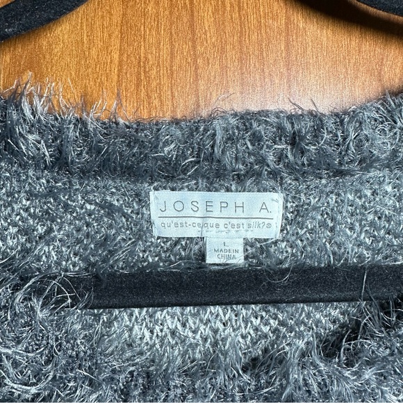 BOGO BUNDLE DEAL Joseph A Fuzzy Polka Dot Cozy Pullover Sweater Large - Picture 2 of 2